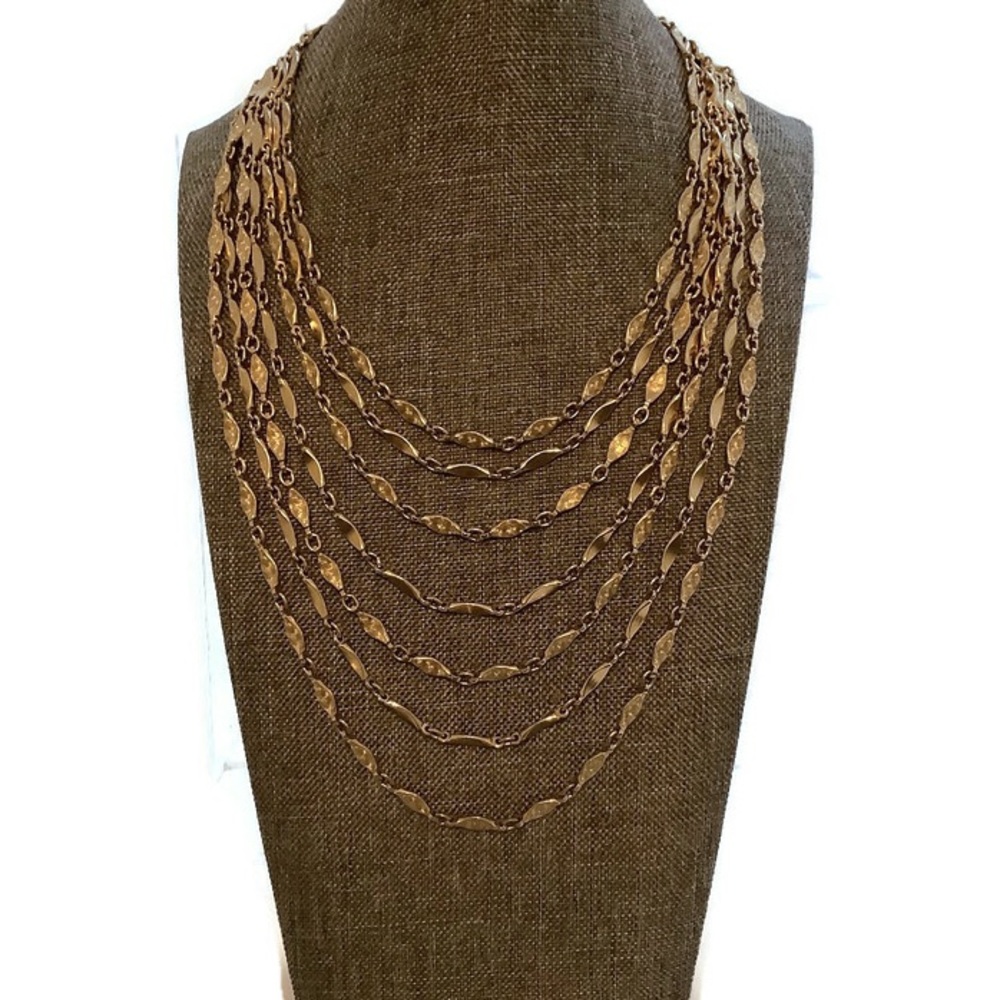 Vtg Marino 7 bands necklace